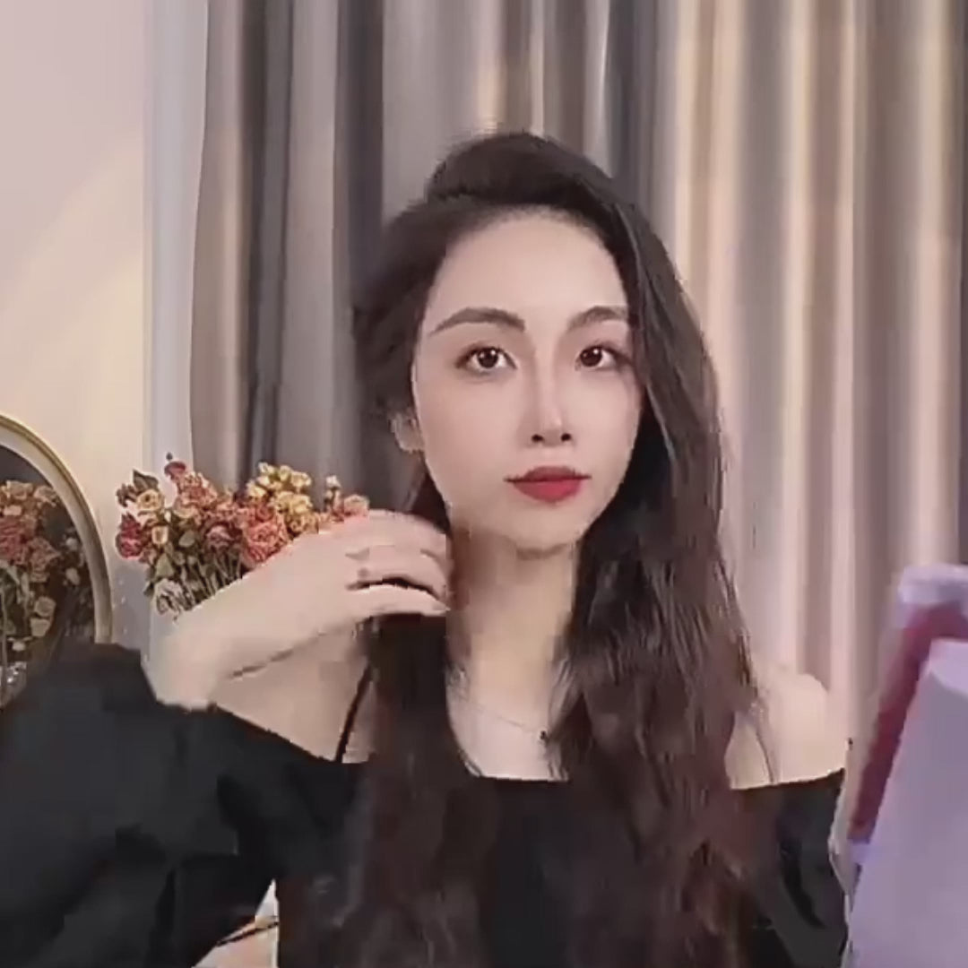 One-minute curly hair